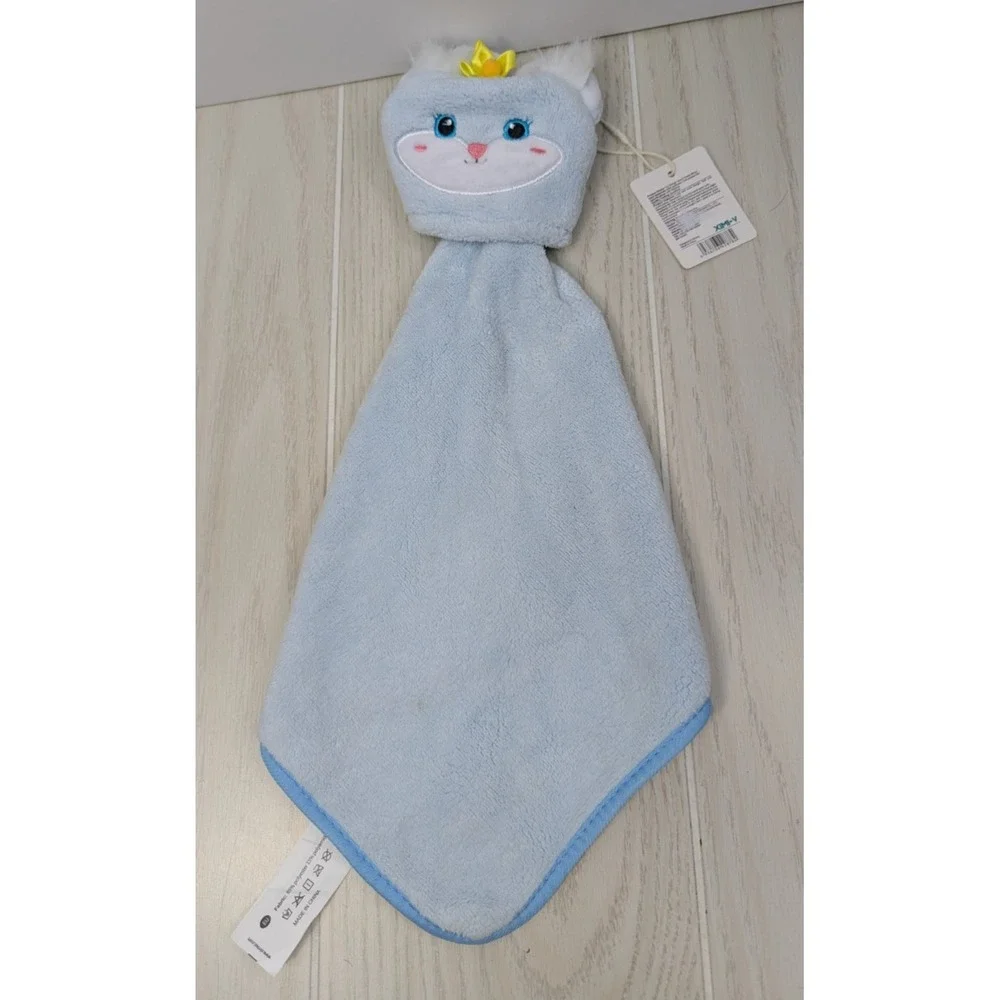 XIMI-V Fox Design Hand Towel blue child's puppet type towel